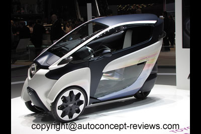 Toyota iRoad Electric Personal Mobility Vehicle Concept